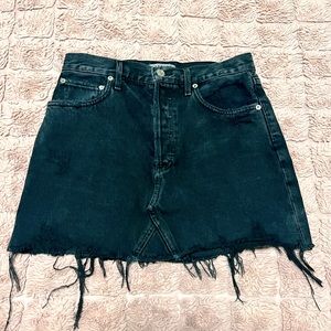 Agolde Quinn High Rise Skirt in Cult